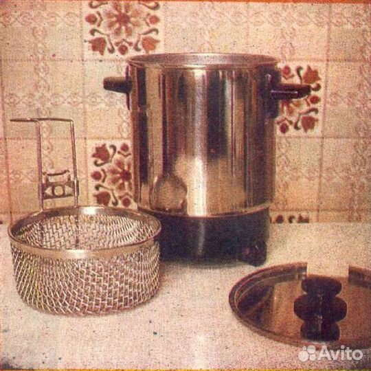 Фритюрница и пароварка Эфп-0,5/0,8, СССР