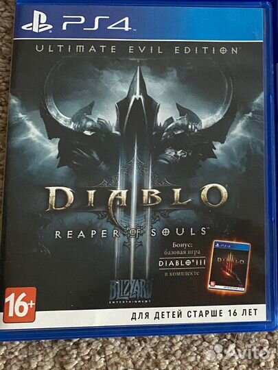 Игра на ps4 diablo 3