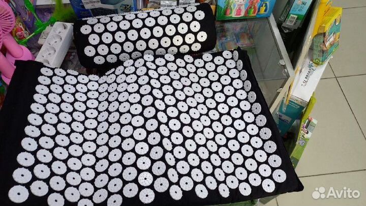 Акупунктурный коврик с подушкой