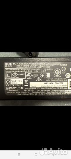 Блок питания acdp-045S03 (19.5V, 2.35A) для Sonyl