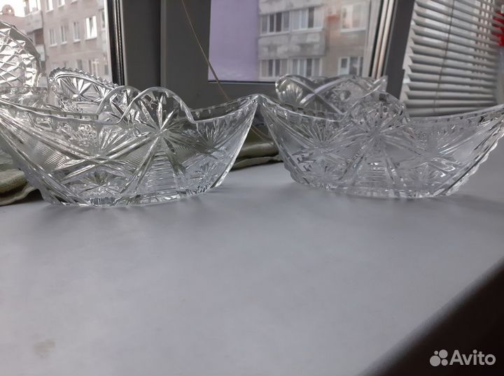 Посуда из хрусталя СССР