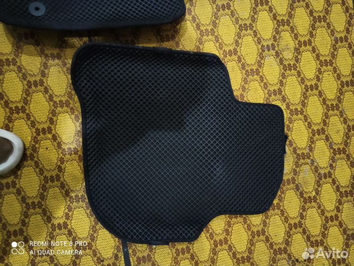 Коврики эва с бортами на volkswagen polo