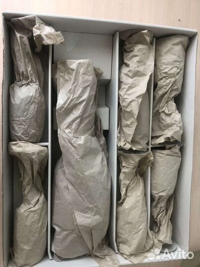 Графин со стаканами богемия