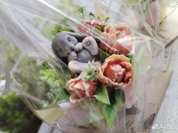 Букет из мыла