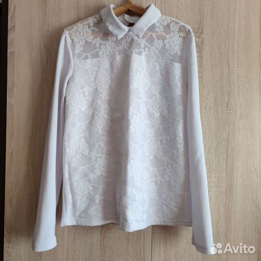 Блузка для школы для девочки 12-14л. и 9-10 л