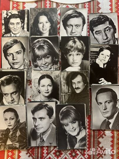 Коллекция фотографий советских артистов