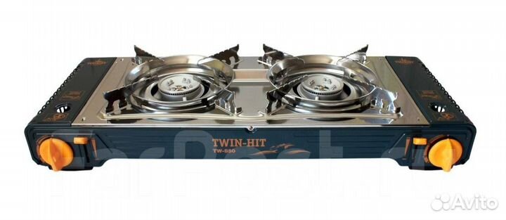 Плита газовая портативная twin-HIT (TW-850), двух