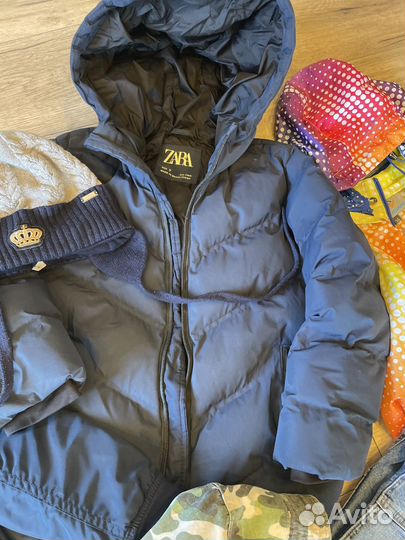 Вещи пакетом на мальчика 122 128