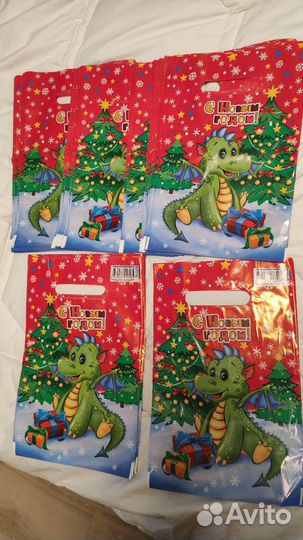 Пакет подарочный новогодний