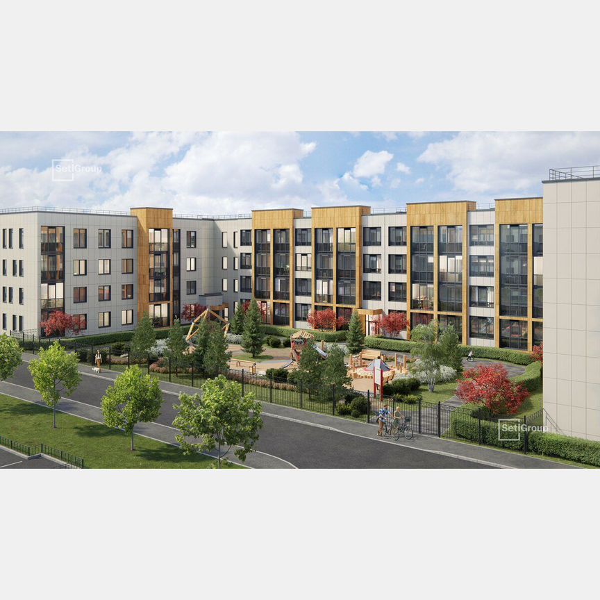 1-к. квартира, 37,4 м², 2/4 эт.