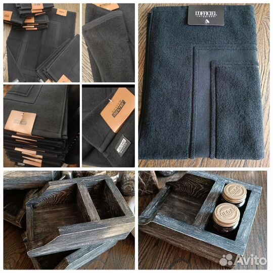 Коврик полотенце для ног органайзер дерево