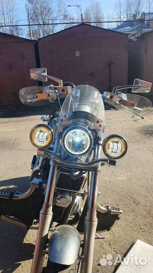 Дополнительный свет на мотоцикл