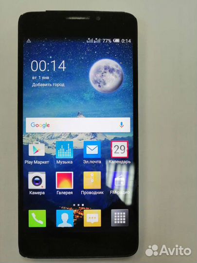 Alcatel idol X 5" FullHD 2/16гб 13мп