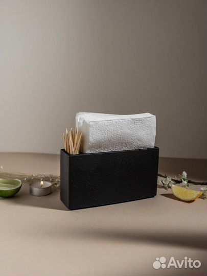 Салфетница из гипса