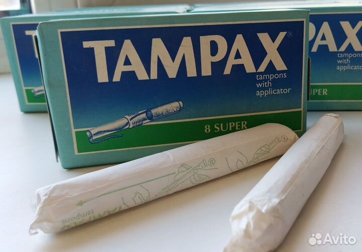 Тампоны tampax с аппликатором super
