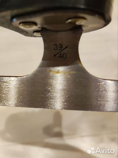 Коньки фигурные 39