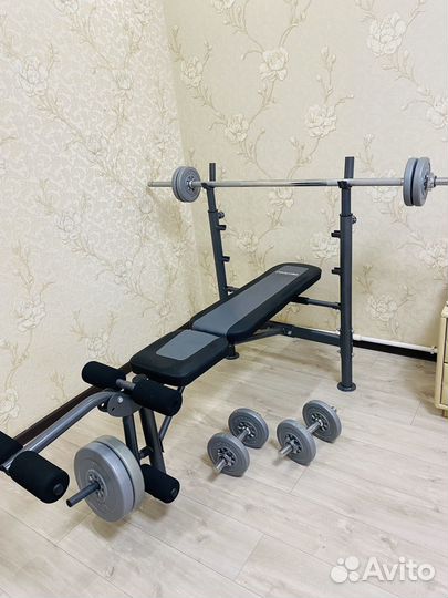 Скамья для жима и пресса