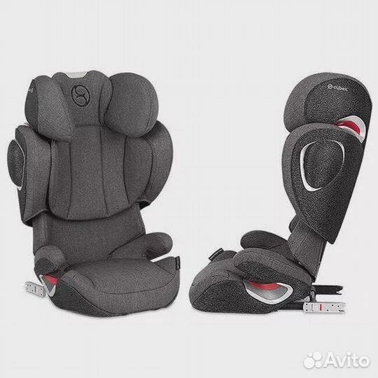Автокресло Cybex solution z i-fix plus soho grey