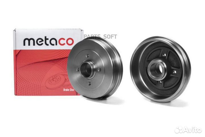 Metaco 3070009 Барабан тормозной renault logan/san