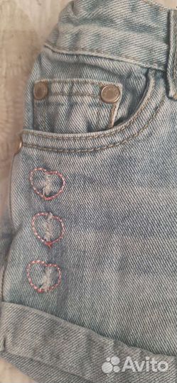 Шорты джинсовые 104