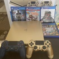 Sony playstation 4 slim с играми