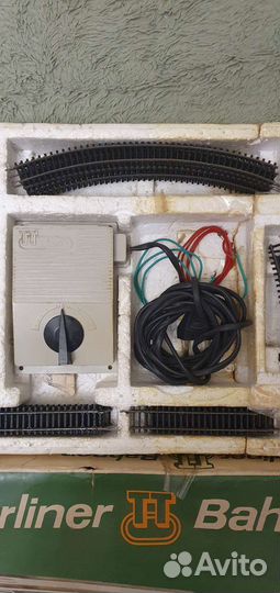 Железная дорога berliner bahnen 12мм гдр