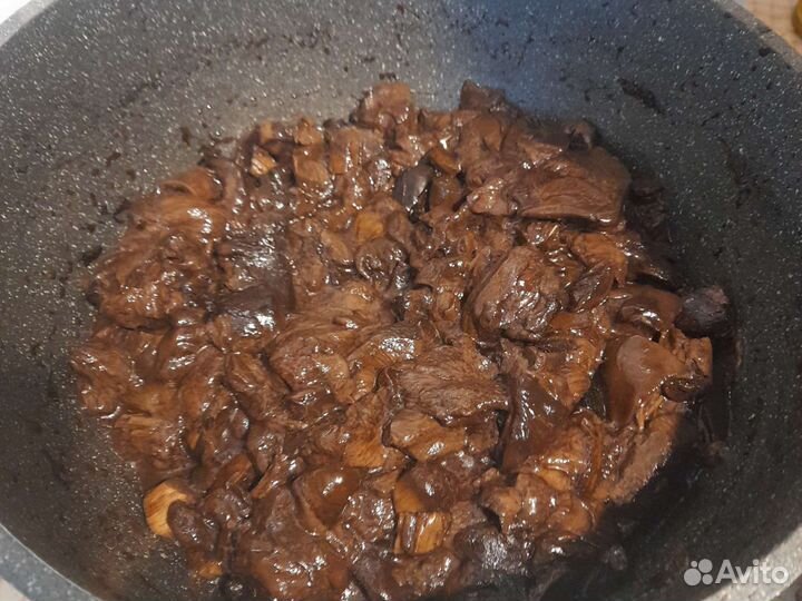 Грибы жареные