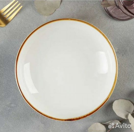 Блюдо тарелка глубокая magistro «Эрида»