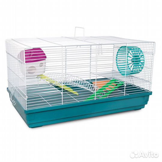 Клетка для хомяка с трубами