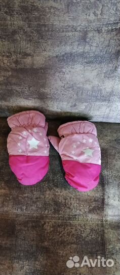 Варежки зимние детские