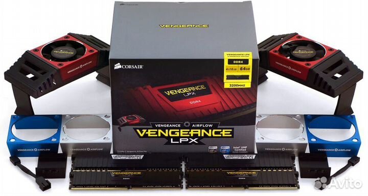 Corsair Vengeance LPX DDR4 3200MHz 64GB (4x16GB)