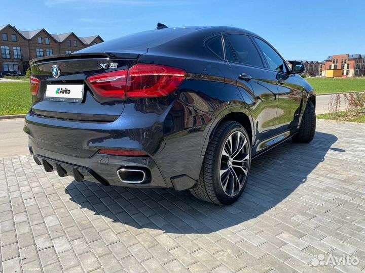 BMW X6 3.0 AT, 2018, 113 000 км