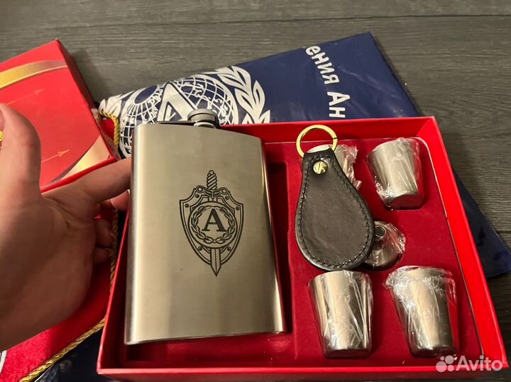 Подарочный набор фляга