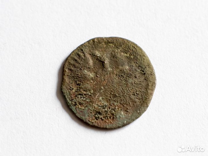 Монета врп полушка 1721год