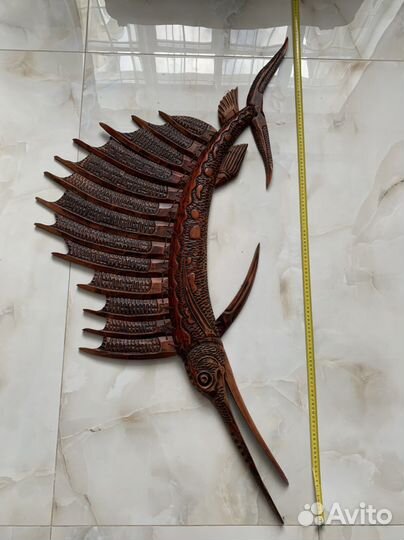 Рыбы из дерева, ручной работы