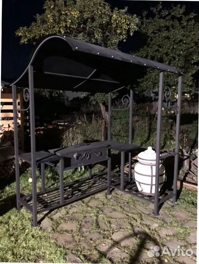 Мангал С крышей