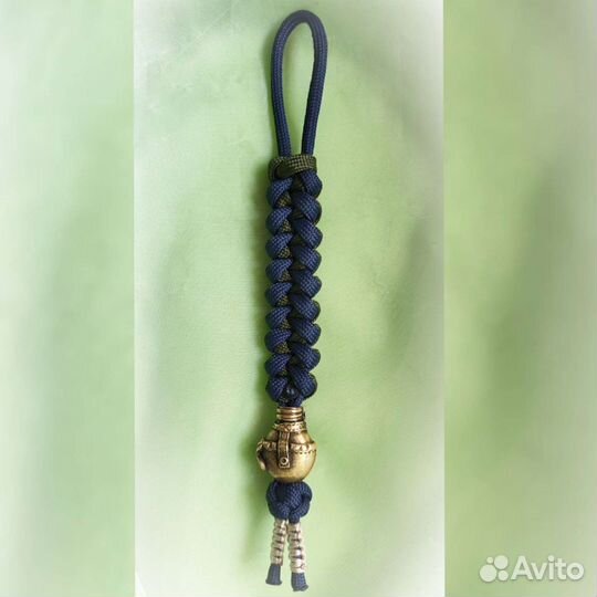 Плетение пиранья паракорд нож темляк брелок