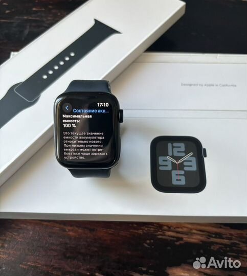 Apple Watch SE 2nd Gen 2023 44 mm 100 акб