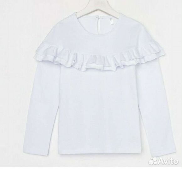 Школьная блузка 134 новая. Могу доставить