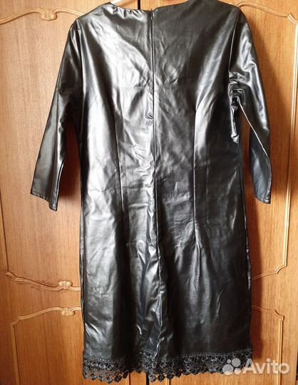 Кожаное платье Zara (новое)