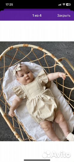 Боди для девочки 74 80