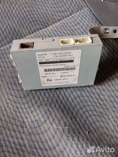 Блок управления магнитолой Toyota Corolla 150