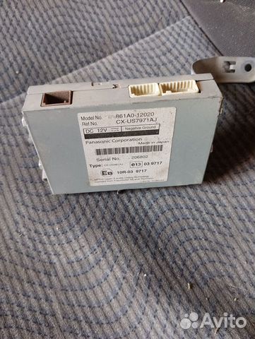 Блок управления магнитолой Toyota Corolla 150