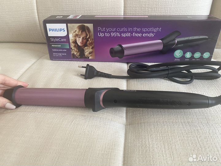 Щипцы для завивки волос Philips StyleCare BHB868