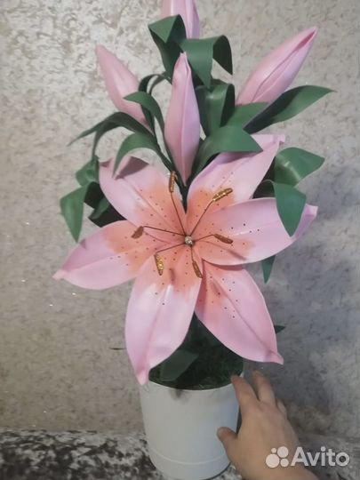 Светильник из изолона