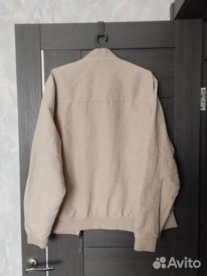 Новая замшевая куртка (ветровка) мужская 58-60