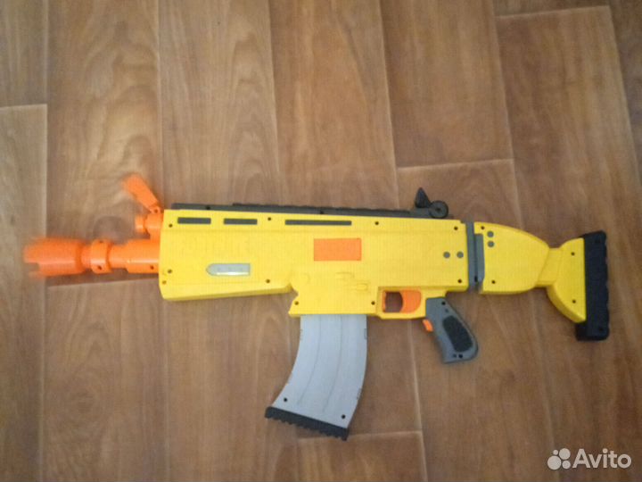 Бластер nerf fortnite