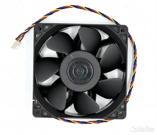 Вентилятор (Кулер) SJ 2,7A 120мм на Asic S9, l3+