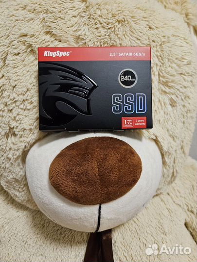 Ssd Kingspec 240 gb с установленной Windows 10 pro