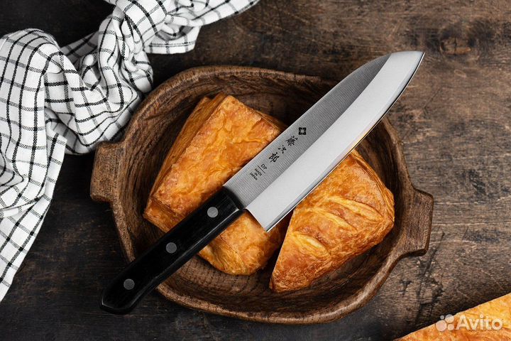 Японский Шеф Нож Сантоку tojiro F-311